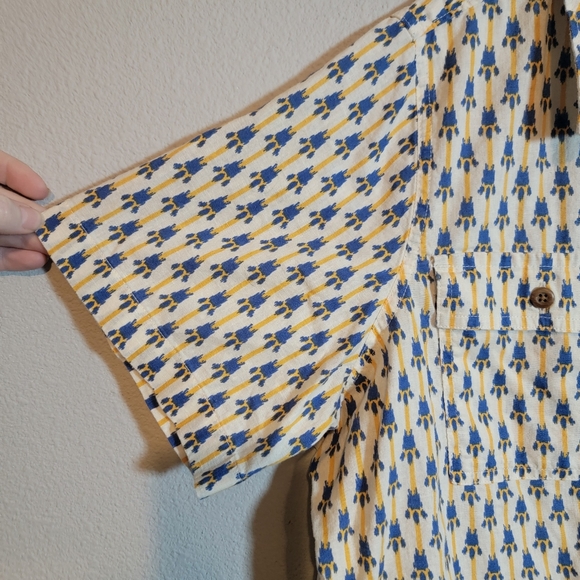 Duluth Trading Co. Artisian Hemp Button-up Shirt Size XL Camp Workwear - Picture 3 of 9